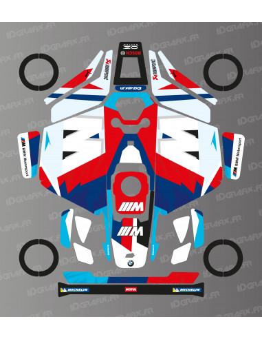 Adesivo BMW Edition - Tosaerba robotizzato Mammotion LUBA 3 - Idgrafix