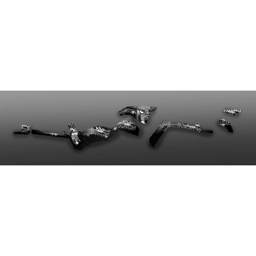 Kit decorazione di Carbonio Limitata (Nero) Luce - IDgrafix - Polaris Sportsman 570