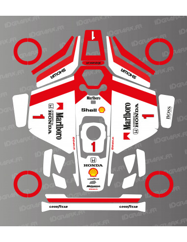 Marlboro Edition Aufkleber – Mammotion LUBA 3 Mähroboter – Idgrafix