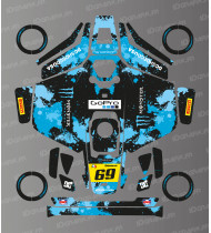 Monster Edition Sticker (Blue) - Mammotion LUBA 3 Robotic Lawnmower - Idgrafix