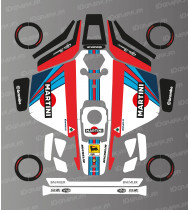 Alfa Romeo Martini Edition sticker - Mammotion LUBA 3 mowing robot - Idgrafix