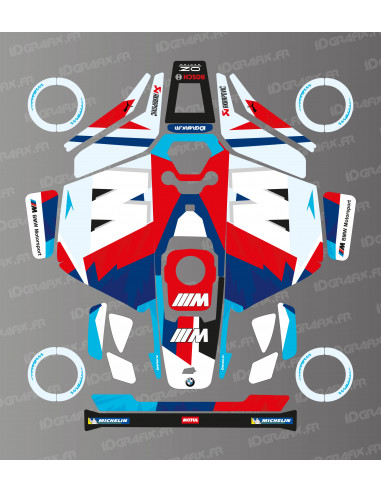 Pegatina de la edición BMW - Cortacésped robótico Mammotion LUBA 3 - Idgrafix