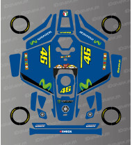 Rossi Edition Aufkleber – Mammotion LUBA 3 Mähroboter – Idgrafix