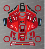 Pegatina Edición Márquez - Cortacésped robótico Mammotion LUBA 3 - Idgrafix