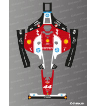 Sticker F1 Scuderia 2026 Edition (Hamilton) - Mammotion LUBA 2 mowing robot - Idgrafix