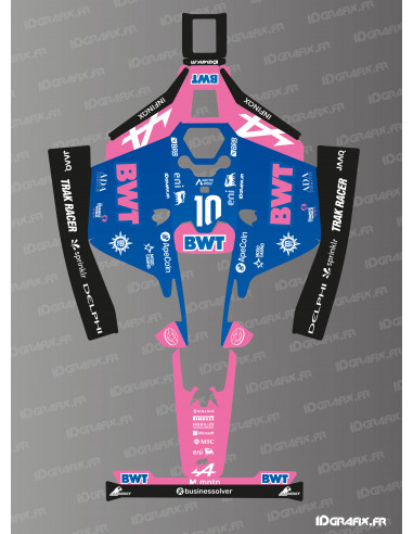 Sticker F1 Alpine 2026 Edition - Robot de tonte Mammotion LUBA 2 -  Idgrafix