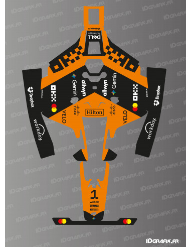 Adhesiu MC Laren F1 Edició 2026 (Norris) - Robot de tall Mammotion LUBA 2 - Idgrafix