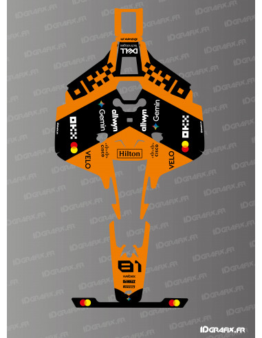 Sticker Mc Laren F1 2026 Edition (Piastri) - Robot de tonte Mammotion LUBA 2 X -  Idgrafix