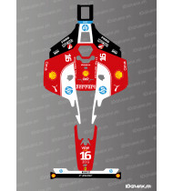 Sticker Scuderia F1 2026 Edition (Leclerc) - Robot de tonte Mammotion LUBA 2 X -  Idgrafix