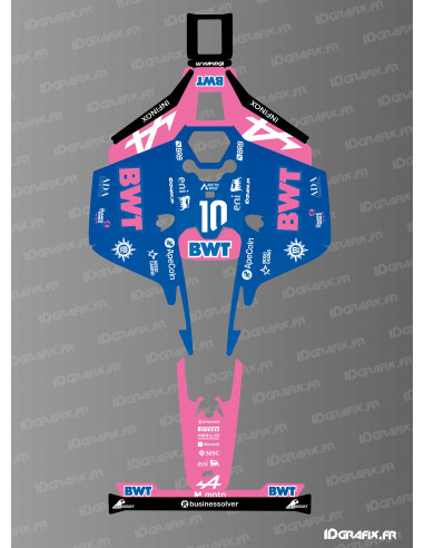 Sticker Alpine F1 2026 Edition - Robot de tonte Mammotion LUBA 2 X -  Idgrafix