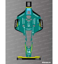 Adhesiu Aston Martin F1 Edició 2026 - Tallagespa robòtica Mammotion LUBA 2 X - Idgrafix