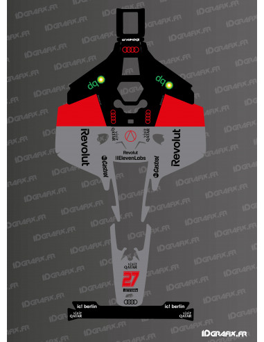 Adhesiu Audi F1 Edició 2026 - Tallagespa robòtica Mammotion LUBA 2 X - Idgrafix