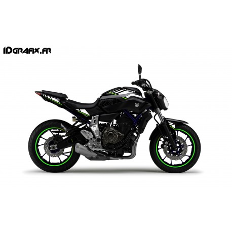 Kit décoration LTD Vert - IDgrafix - Yamaha MT-07 -  Idgrafix