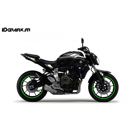 Kit décoration LTD Vert - IDgrafix - Yamaha MT-07