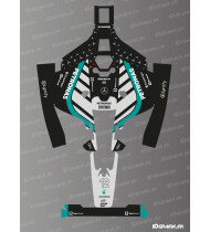 Pegatina Mercedes F1 Edición 2026 (Antonelli) - Cortacésped robótico Mammotion LUBA 2 - Idgrafix