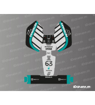 Adhesiu Mercedes F1 Edició 2026 (Russell) - Tallagespa robòtica Mammotion LUBA Mini - Mini 2 - Idgrafix