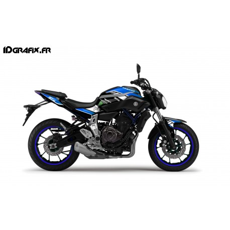 Kit décoration GP Series Bleu - IDgrafix - Yamaha MT-07