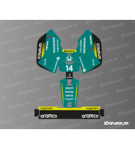 Adhesiu Aston Martin F1 Edició 2026 - Tallagespa robòtica Mammotion LUBA Mini - Mini 2 - Idgrafix