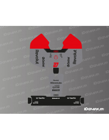 Audi F1 2026 Edition Aufkleber – Mammotion LUBA Mini-Mähroboter – Mini 2 – Idgrafix
