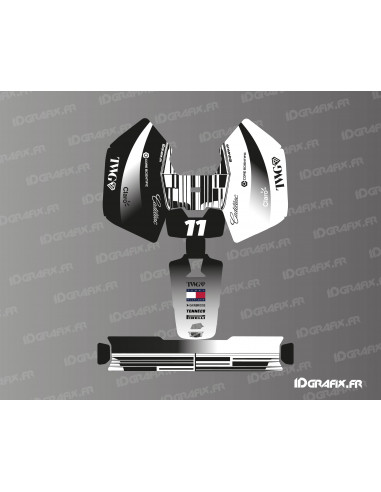 Cadillac F1 2026 Edition Aufkleber – Mammotion LUBA Mini-Mähroboter – Mini 2 – Idgrafix