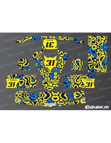 Norris Racing Edition graphics kit for TonyKart karts - OTK M11 - Idgrafix