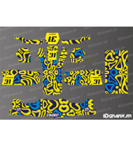 Norris Racing Edition graphics kit (yellow) for karting - KG 509 - Idgrafix