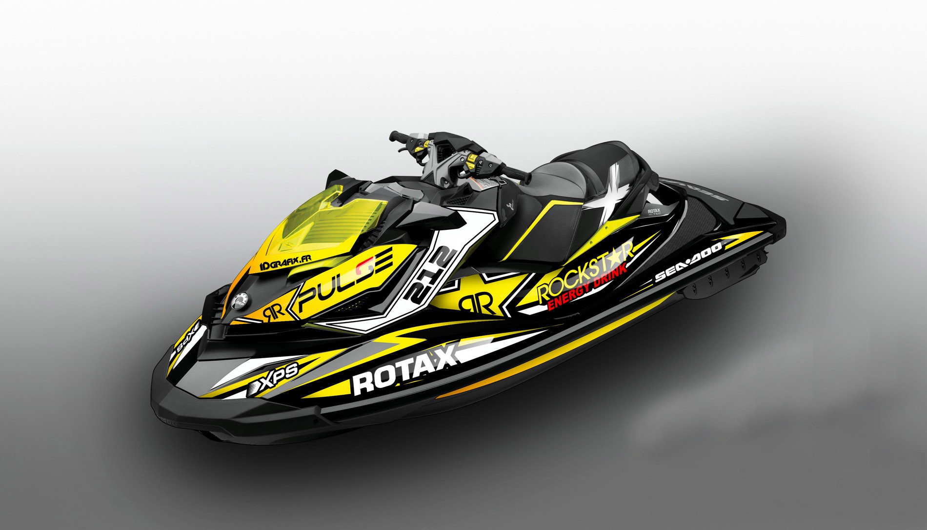 Kit decoration Rock Yellow Seadoo RXPX 260 / 300