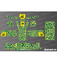 Norris Racing Edition Grafikset (Grün) für Karting - KG 509 - Idgrafix