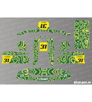 Kit di grafiche Norris Racing Edition (verde) per TonyKart - OTK M7 - M10 - Idgrafix
