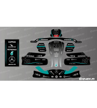 Custom Mercedes Edition graphics kit for SodiKart karting - CIK08 - Idgrafix