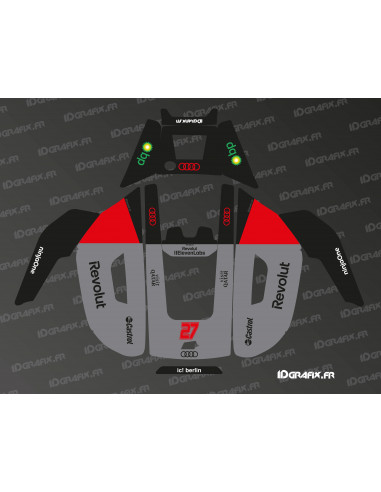 Adhesiu Audi F1 Edició 2026 - Tallagespa robòtica Mammotion YUKA - Idgrafix