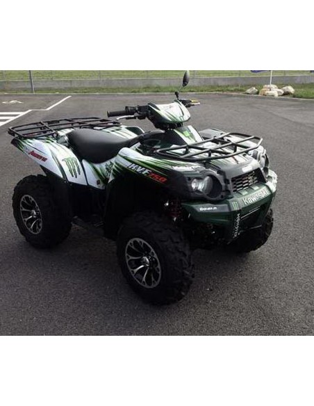 Kit déco 100 % Perso pour Kawasaki KVF750 (jusqu'a 2010) Kit déco 100 % Perso pour Kawasaki KVF750 (jusqu'a 2010)