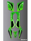 Kit decoration Kymco Racing Green - IDgrafix - Kymco 50-90 Maxxer (2015-)
