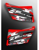 Kit de decoración de Puertas CF Moto Zforce (Azul) - ZF-Edition - IDgrafix