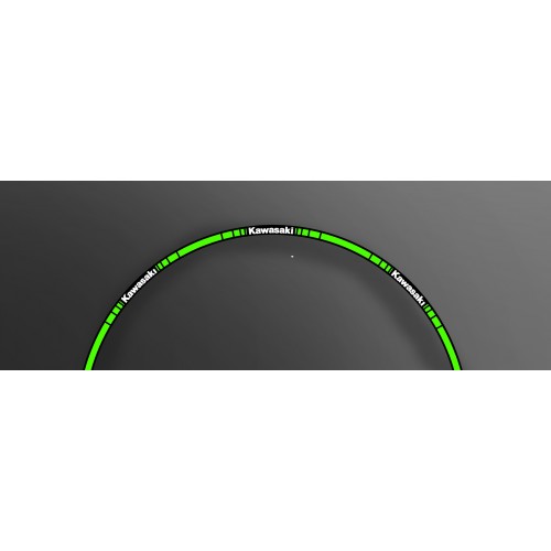 Tucks Rim (x2) for Kawasaki KX - IDgrafix
