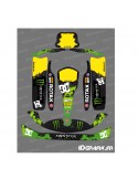 Kit-deco 100% Custom Monster für Karting Rotax 125 (OTK / TONY M6)