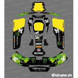 Kit deco 100 % Custom Monster Kart CRG Rotax 125