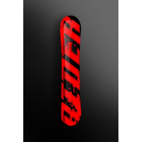 Kit deco 100 % Personalizado Piloto Rojo de la tabla de SnowBoard