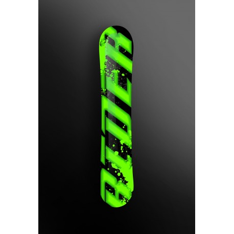 Kit deco 100 % Custom Rider Green SnowBoard