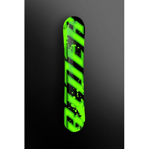 Kit-deco-100 % Custom Rider Grün SnowBoard -idgrafix