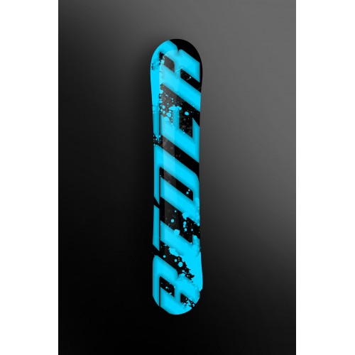 Kit-deco-100 % Custom Rider Blau SnowBoard -idgrafix