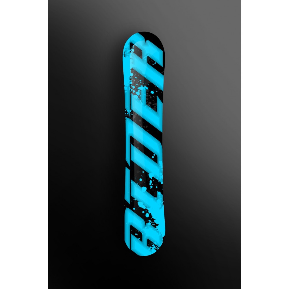 Kit deco 100 Custom Rider Blue SnowBoard