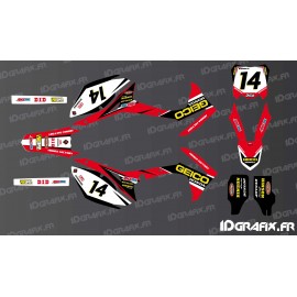 Kit décoration Honda Geico Réplica - Honda CR/CRF (50-70-80-85-110-150)