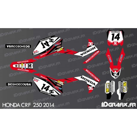 Kit de decoració Honda DC Edició - Honda CR/CRF 125-250-450 -idgrafix