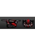 Kit décoration Race Edition (Red) - IDgrafix - Polaris RZR 900