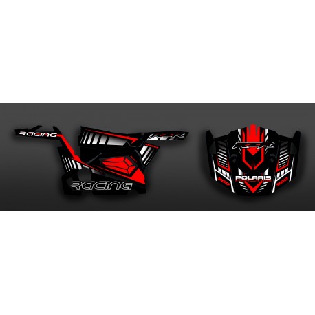 Kit de decoració Cursa Edició (Vermell) - IDgrafix - Polaris RZR 900 -idgrafix