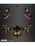 Kit dekor Red/Yellow Edition - Idgrafix - CF Moto ZForce 800