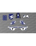 Kit de decoració Blava DC Shoes, Llum - IDgrafix - Yamaha De 50 Piwi