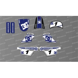 Kit décoration Blue DC Shoes Light - IDgrafix - Yamaha 50 Piwi