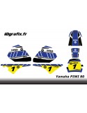 Kit de decoració Blava Anyada Plena - IDgrafix - Yamaha 80 Piwi